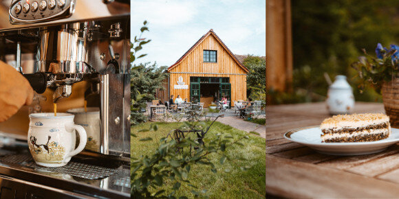 Sommer Cafe Walnussmeisterei Böllersen