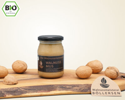 Bio Walnuss-Mus aus angekeimten Kernen - 500 g (Pfandglas)
