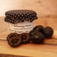 Schwarze Nüsse süß - mild